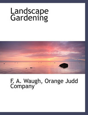 Book cover for Landscape Gardening