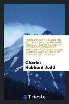 Book cover for Laboratory Equipment for Psychological Experiments