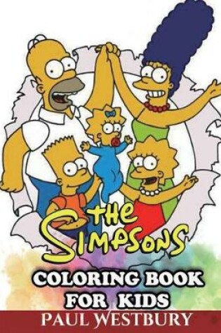 Cover of The Simpsons Coloring Book for Kids