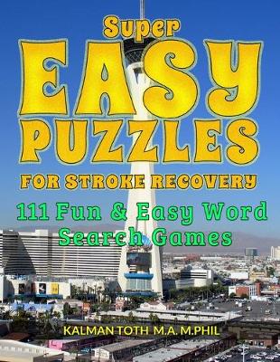 Book cover for Super Easy Puzzles for Stroke Recovery