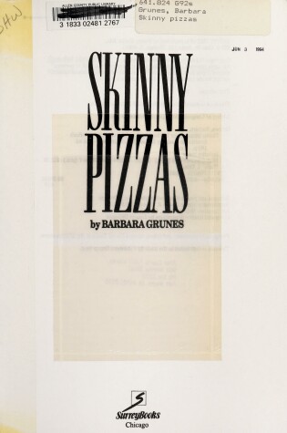 Cover of Skinny Pizzas