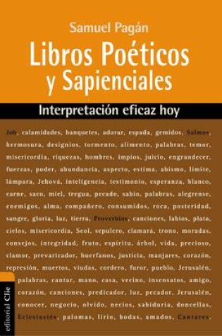 Cover of Libros Poéticos Y Sapienciales
