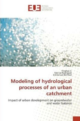 Cover of Modeling of hydrological processes of an urban catchment