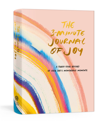 Cover of The 3-Minute Journal of Joy