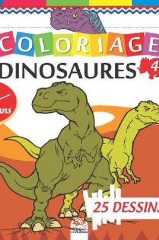 Cover of Coloriage Dinosaures 4