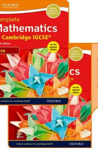 Cover of Complete Mathematics for Cambridge IGCSE (R) Print & Online Student Book (Core)
