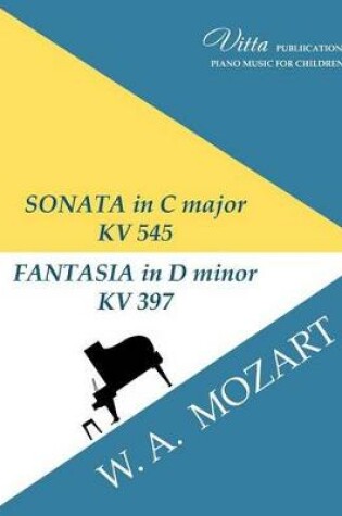 Cover of Sonata in C major. Fantasia in D minor.