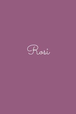 Book cover for Rosi