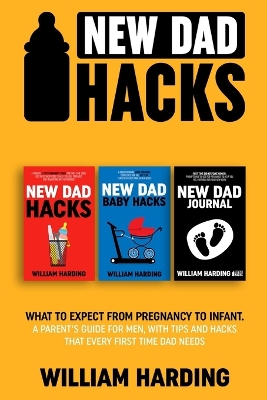 Book cover for New dad hacks 3 in 1