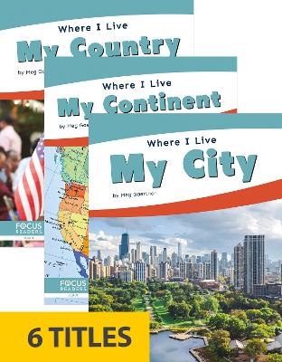 Book cover for Where I Live (Set of 6)