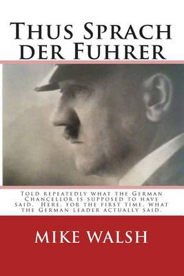 Book cover for Thus Sprach Der Fuhrer