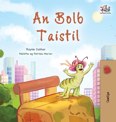 Book cover for The Traveling Caterpillar (Irish Children's Book)