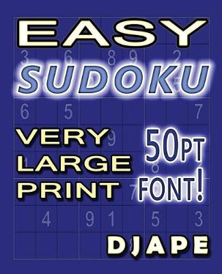 Cover of Easy Sudoku Very Large Print