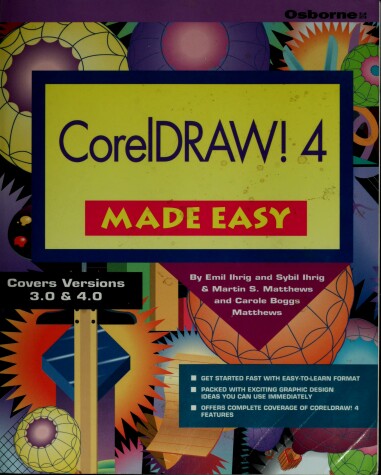 Book cover for CorelDRAW! 4 Made Easy