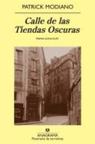 Cover of Calle de las Tiendas Oscuras