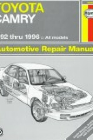 Cover of Toyota Camry 1992-1996 Automotive Repair Manual