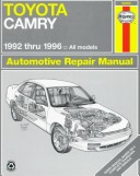 Cover of Toyota Camry 1992-1996 Automotive Repair Manual