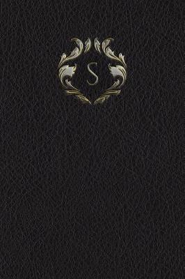 Book cover for Monogram S Blank Book