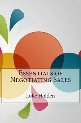 Cover of Essentials of Negotiating Sales