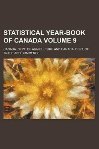 Cover of Statistical Year-Book of Canada Volume 9