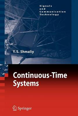 Book cover for Continuous-Time Systems