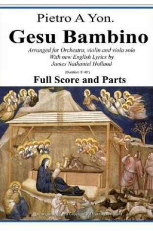 Cover of Gesu Bambino Arranged for Orchestra