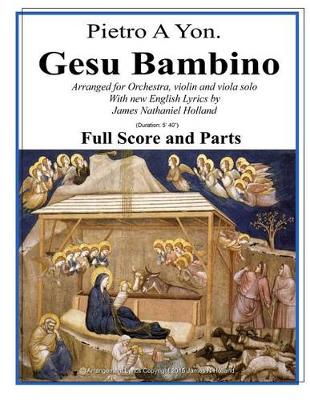 Book cover for Gesu Bambino Arranged for Orchestra