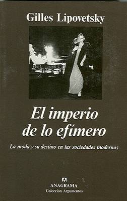 Book cover for El Imperio de Lo Efimero