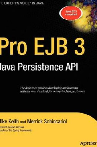 Cover of Pro Ejb 3