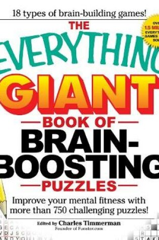 Cover of The Everything Giant Book of Brain-Boosting Puzzles