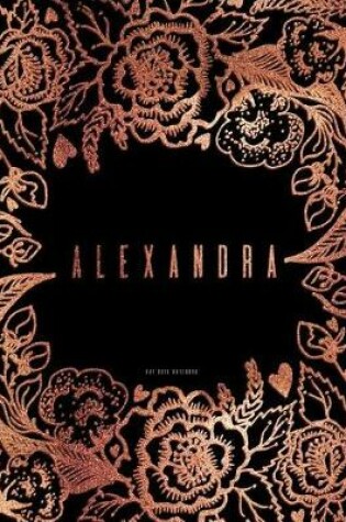 Cover of Alexandra Dot Grid Notebook