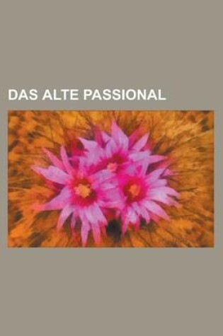 Cover of Das Alte Passional