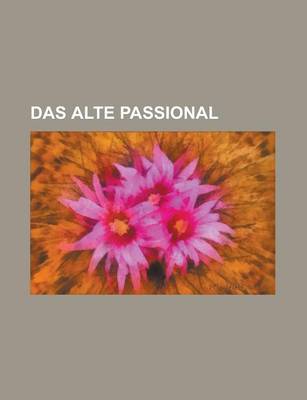 Book cover for Das Alte Passional