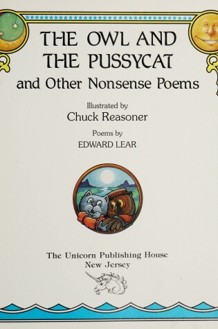 Cover of The Owl and the Pussycat and Other Nonsense Poems