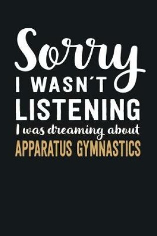 Cover of I was Dreaming about apparatus gymnastics