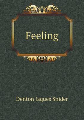 Book cover for Feeling