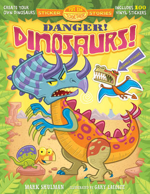 Book cover for Danger! Dinosaurs!