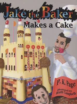 Book cover for Jake the Baker Makes a Cake