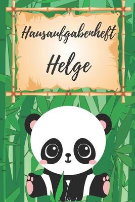 Book cover for Hausaufgabenheft Helge