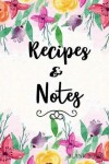 Book cover for Blank Book Recipes & Notes