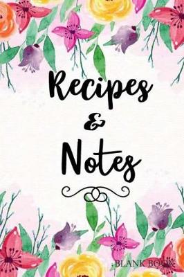 Cover of Blank Book Recipes & Notes