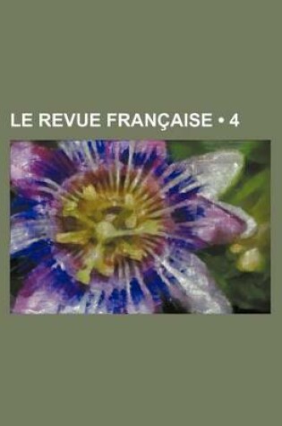 Cover of Le Revue Francaise (4)