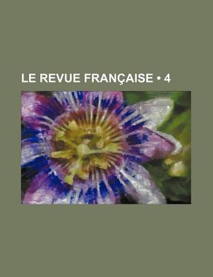 Book cover for Le Revue Francaise (4)