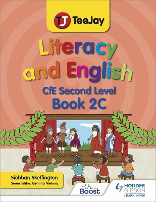 Book cover for TeeJay Literacy and English CfE Second Level Book 2C