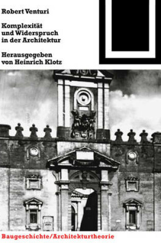 Cover of Komplexitat und Widerspruch