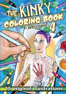 Book cover for The Kinky Coloring Book 4