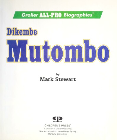Book cover for Dikembe Mutombo