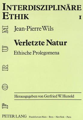 Book cover for Verletzte Natur