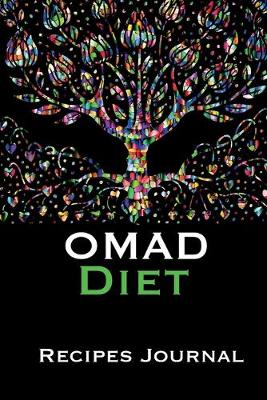 Book cover for OMAD Diet Recipes Journal