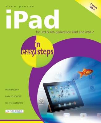 Book cover for iPad in Easy Steps 4e